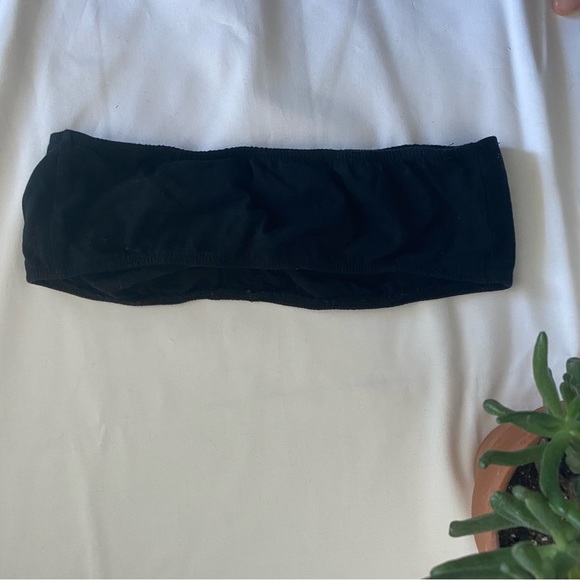 Forever 21 Black Bandeau Top - Picture 3 of 5